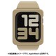 XEA03-TL-BE [Apple Watch 6/5/4 用 ケース付きバンド 44mm TILEシリーズ ベージュ]
