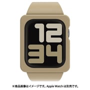 XEA03-TL-BE [Apple Watch 6/5/4 用 ケース付きバンド 44mm TILEシリーズ ベージュ]