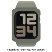 XEA03-TL-GY [Apple Watch 6/5/4 用 ケース付きバンド 44mm TILEシリーズ カーキ]