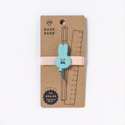 ブックバンド BOOK BAND applique UB-balloon ブルー ABA-05