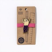 ブックバンド BOOK BAND applique WOOO レッド ABA-06