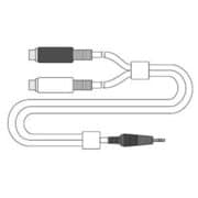 3.5mm ステレオプラグ - RCAジャック×2 1.5m MSP-1.5J