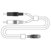 3.5mm ステレオジャック - RCAプラグ×2 1.5m MSJ-1.5P