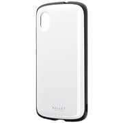 Galaxy A21 用 耐衝撃ハイブリッドケース PALLET AIR ホワイト LP-20WG3PLAWH