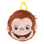 K-8138 おさるのジョージ フェイスポーチ にっこり [キャラクターグッズ]