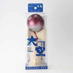 YKA290 競技用けん玉 大空 プレミアム赤＆銀