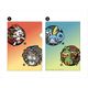 ポケットモンスター 切り絵シリーズ A4クリアファイル ヒバニー&メッソン&サルノリ&ホシガリス [キャラクターグッズ]