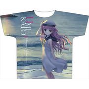 Summer Pockets REFLECTION BLUE フルグラフィックTシャツ 加藤 うみ [キャラクターグッズ]