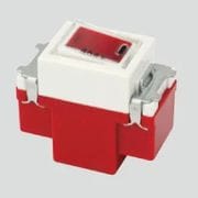 JEC-BN-1MLCR-PW [チェック用オーロラマークスイッチ 2線式 片切 PW色]