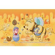 70-032 パズルデコレーション プー/ゴールデンハニー [ジグソーパズル 70ピース（完成サイズ：10×14.7cm）]