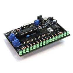 LED-16LFG [16LEDフラッシャー 緑色【キット】]