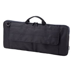 キーボード用バッグ スリムタイプ フルキーボード対応 撥水加工 Dリング装備 ブラック BAG-KB01BK