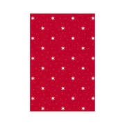 ラッピングペーパー ロール スター/レッド 76-588