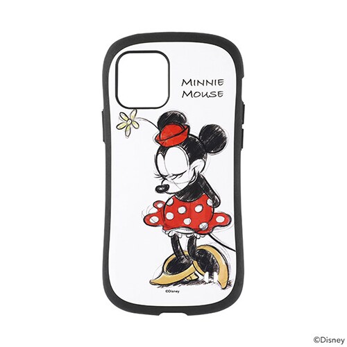Iface First Class ケース Iphone 12 Pro用 ディズニー ミニーマウス スケッチ Iface First Class ケース Iphone 12 Pro用 ディズニー ミニーマウス スケッチ
