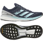 アディゼロ ボストン 9 ADIZERO BOSTON 9 W EG4676 カレッジネイビー/フロストミント/コアブラック 24.0cm