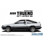 ザモデルカーシリーズ No.5 トヨタ AE86 スプリンタートレノGT-APEX ’85 [1/24スケール プラモデル]