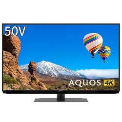 2021年製 シャープ 50V型 4K内蔵 液晶テレビ 4T-C50CH1 Amazon | シャープ 50V型 液晶 テレビ AQUOS 4T-C50DL1 4K