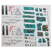 QNTD48027 MiG-31B 内装3Dデカール AMK用 [1/48スケール エアクラフト用デカール]