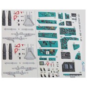 QNTD48028 MiG-31BM 内装3Dデカール AMK用 [1/48スケール エアクラフト用デカール]