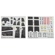 QNTD48033 F-16I 内装3Dデカール キネティック用 [1/48スケール エアクラフト用デカール]