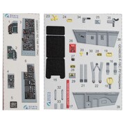 QNTD48035 F-16C 内装3Dデカール ハセガワ用 [1/48スケール エアクラフト用デカール]