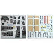 QNTD48045 F-16D ブロック30/40/50 内装3D デカール キネティック用 [1/48スケール エアクラフト用デカール]
