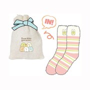 SXSOC1460J もこもこ靴下inポーチ すみっコぐらし みんな [キャラクターグッズ]