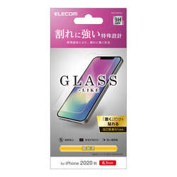 PM-A20BFLGL [iPhone 12/iPhone 12 Pro 用 ガラスライクフィルム/薄型]