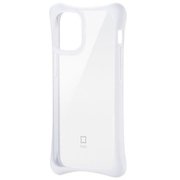 PM-A20AHVHH2CRW [iPhone 12 mini 用 ハイブリッドケース/finch/ふんわりホールド/クリアホワイト]