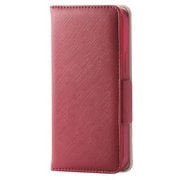 PM-A20APLFJM1RD [iPhone 12 mini 用 レザーケース/手帳型/Enchante'e/磁石付き/レッド]