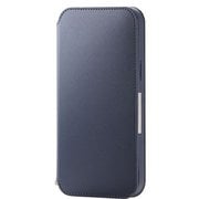 PM-A20CPLFY2NV [iPhone 12 Pro Max 用 レザーケース/手帳型/NEUTZ/磁石付き/ネイビー]