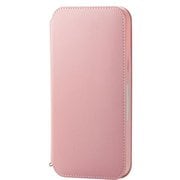 PM-A20CPLFY2PN [iPhone 12 Pro Max 用 レザーケース/手帳型/NEUTZ/磁石付き/ピンク]