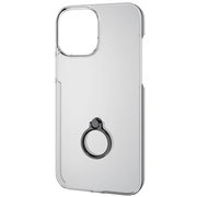 PM-A20CPVRBK [iPhone 12 Pro Max 用 ハードケース/リング付き/ブラック]