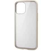 PM-A20CTSLFCIV [iPhone 12 Pro Max 用 ハイブリッドケース/TOUGH SLIM LITE/フレームカラー/アイボリー]