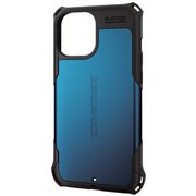 PM-A20CZEROBU [iPhone 12 Pro Max 用 ハイブリッドケース/ZEROSHOCK/ブルー]
