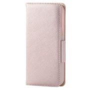 PM-A20APLFJM1PL [iPhone 12 mini 用 レザーケース/手帳型/Enchante'e/磁石付き/ライトピンク]