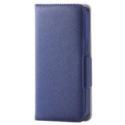 PM-A20APLFJM1NV [iPhone 12 mini 用 レザーケース/手帳型/Enchante'e/磁石付き/ネイビー]