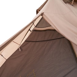 LOGOS - ロゴス　Tradcanvas　Vポール　tepee400　テント　ワンポール Tradcanvas VポールTepee400-BB|ギア|テント|ワンポール|製品