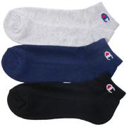CMSCH302-997-L [champion（チャンピオン） クォーターレングスソックス3P アソート Lサイズ（27-29cm）]