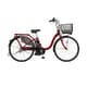 電動アシスト自転車 PAS With SP パス ウィズ スーパー 24型 内装3段変速 15.4Ah ダークメタリックレッド PA24WSP