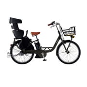 電動アシスト自転車 PAS Crew パス クルー 24型 内装3段変速 15.4Ah マットブラック PA24C
