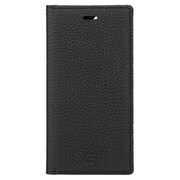 GBCSC-IP11BLK [iPhone 12/iPhone 12 Pro 用 German Shrunken-calf Genuine Leather Book Case ブラック]