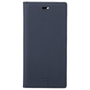 GBCSC-IP11NVY [iPhone 12/iPhone 12 Pro 用 German Shrunken-calf Genuine Leather Book Case ネイビー]