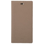 GBCSC-IP11TPE [iPhone 12/iPhone 12 Pro 用 German Shrunken-calf Genuine Leather Book Case トープ]