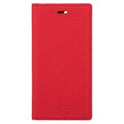 GBCSC-IP10RED [iPhone 12 mini 用 German Shrunken-calf Genuine Leather Book Case レッド]