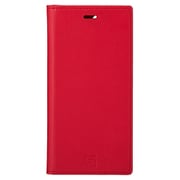 CBCIG-IP11RED [iPhone 12/iPhone 12 Pro 用 Italian Genuine Leather Book Case レッド]