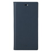 CBCIG-IP11NVY [iPhone 12/iPhone 12 Pro 用 Italian Genuine Leather Book Case ネイビー]