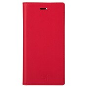 CBCIG-IP10RED [iPhone 12 mini 用 Italian Genuine Leather Book Case レッド]