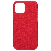 GSCSC-IP11RED [iPhone 12/iPhone 12 Pro 用 German Shrunken-calf Genuine Leather Shell Case レッド]