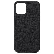 GSCSC-IP11BLK [iPhone 12/iPhone 12 Pro 用 German Shrunken-calf Genuine Leather Shell Case ブラック]